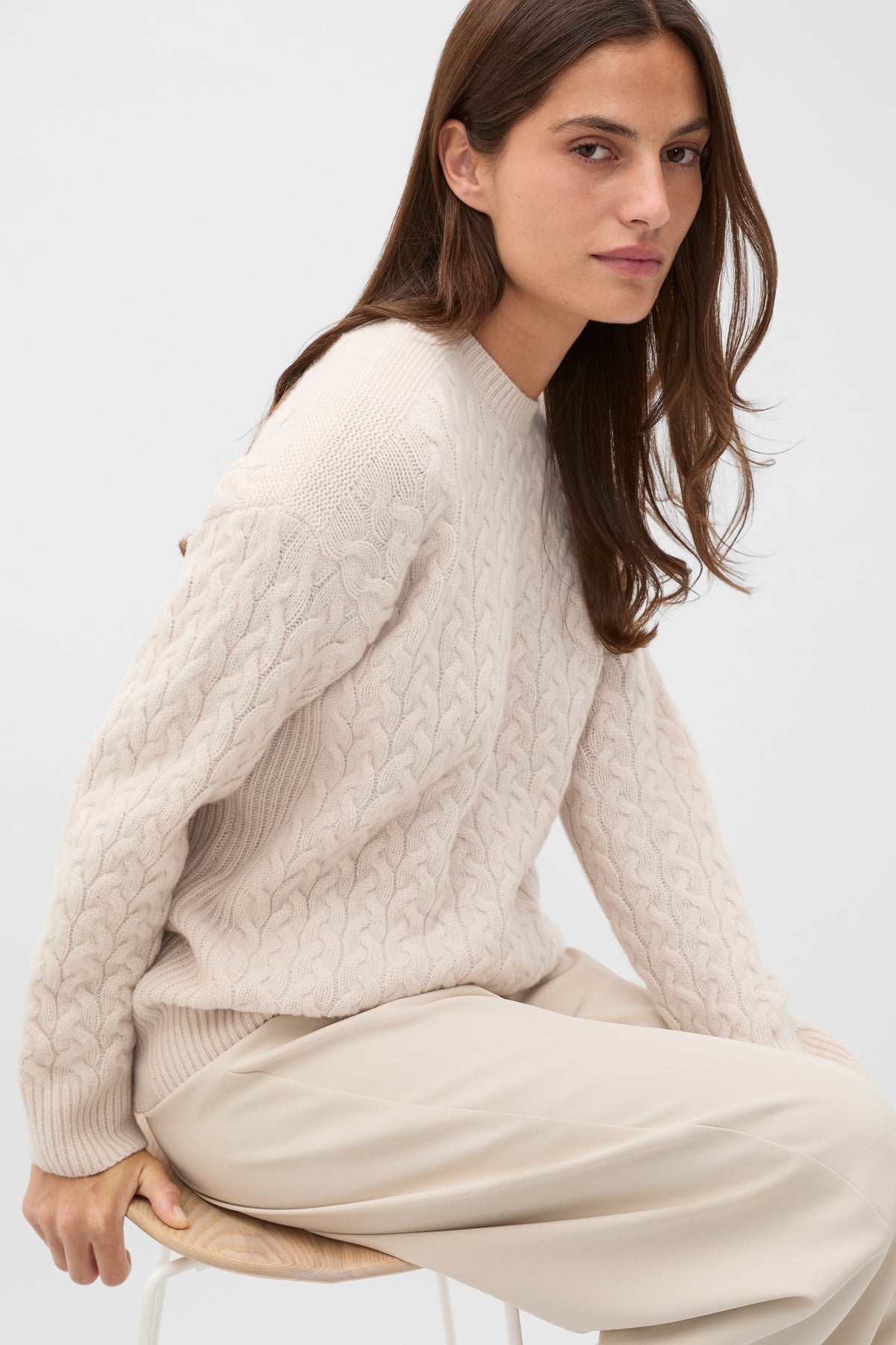 Australian Merino Cable Knit