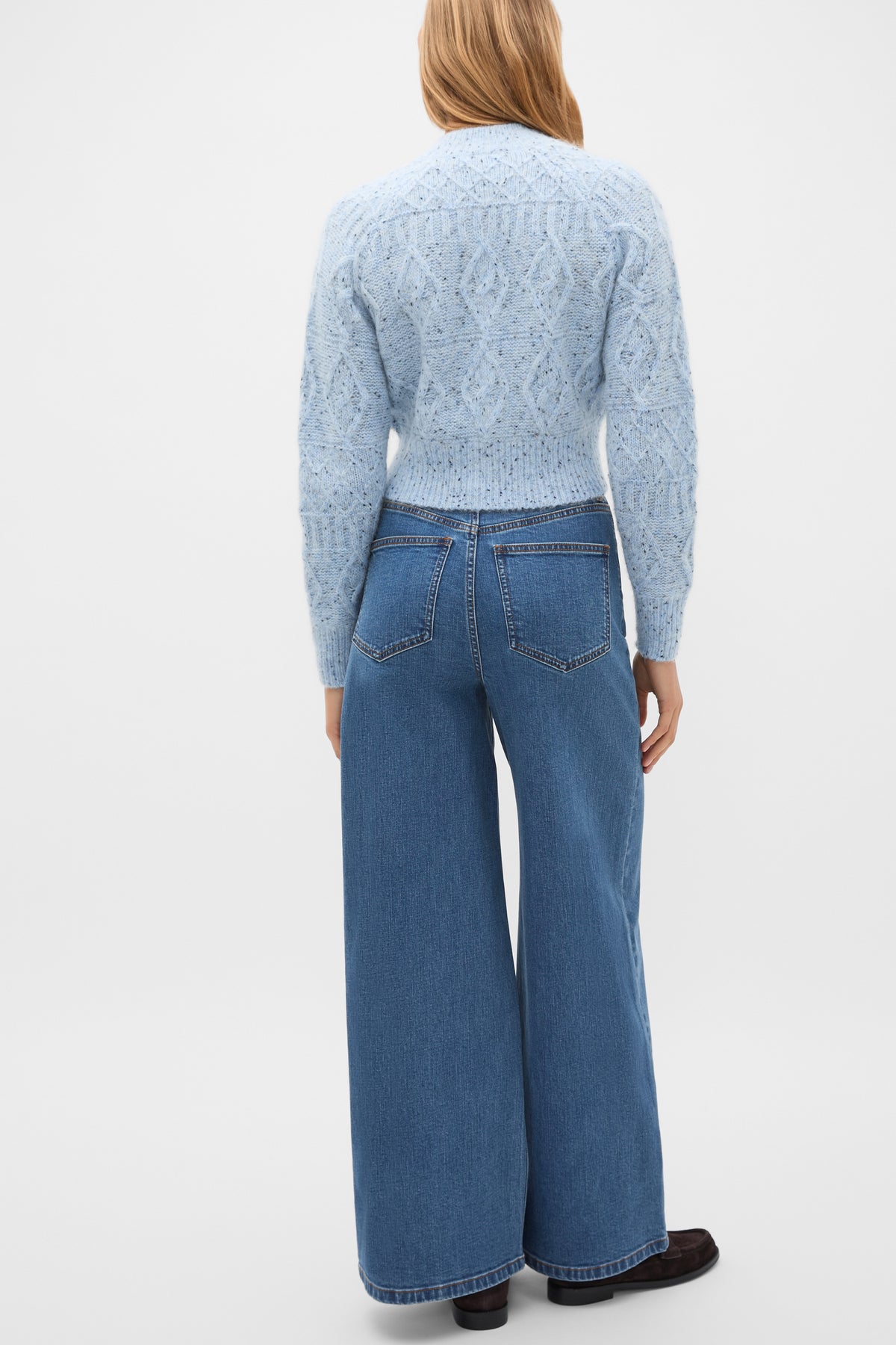 Diamond Cable Knit Cardigan
