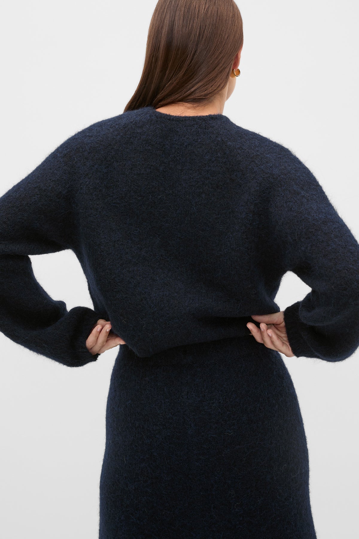 Luxe Fluffy Crop Knit