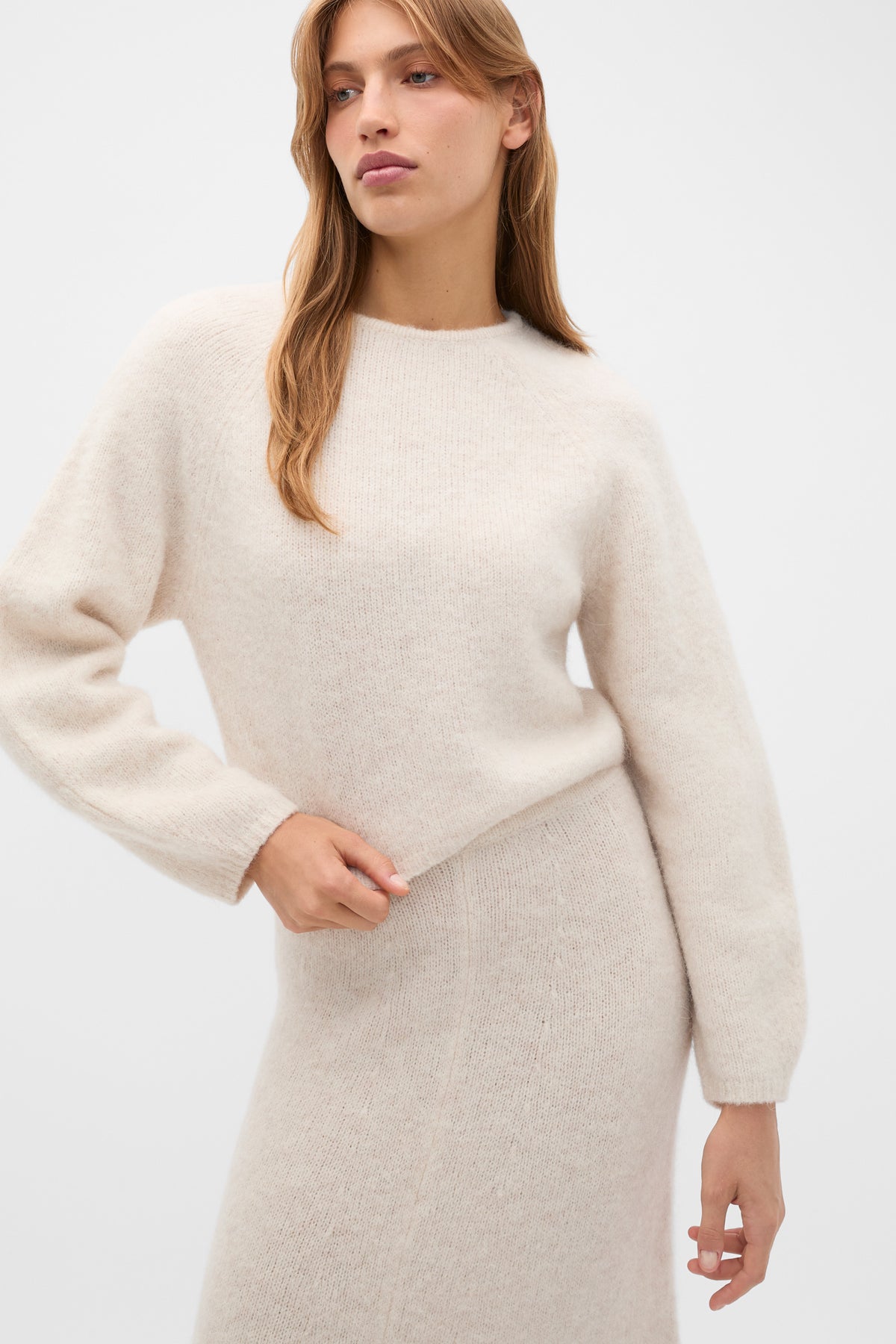 Luxe Fluffy Crop Knit