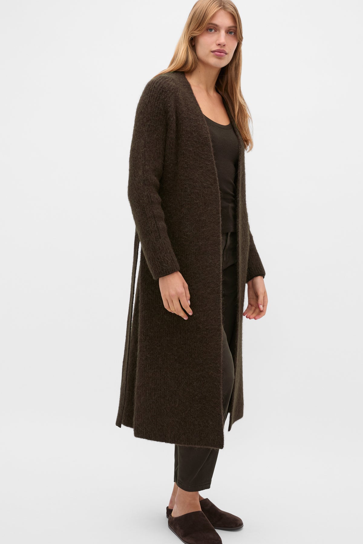 Luxe Fluffy Long Cardigan