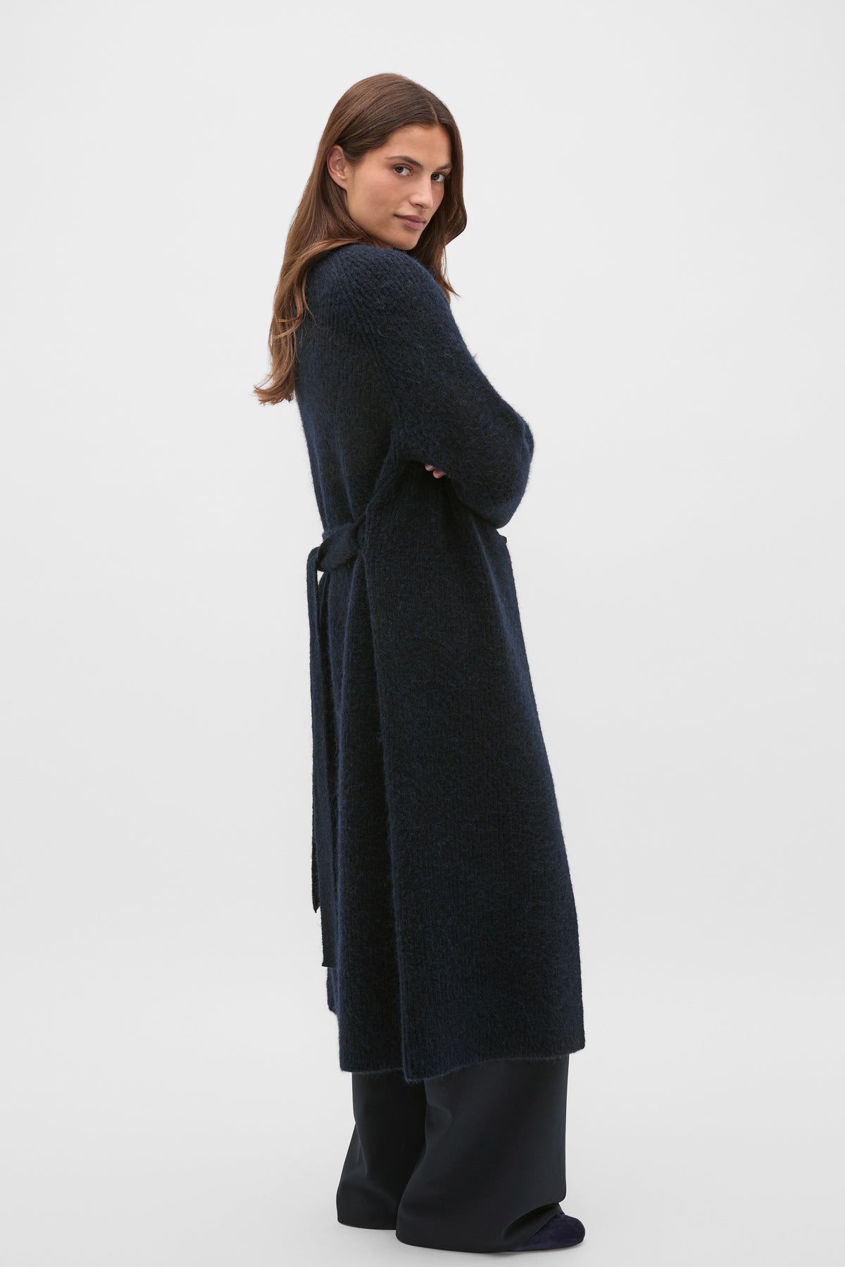 Luxe Fluffy Long Cardigan