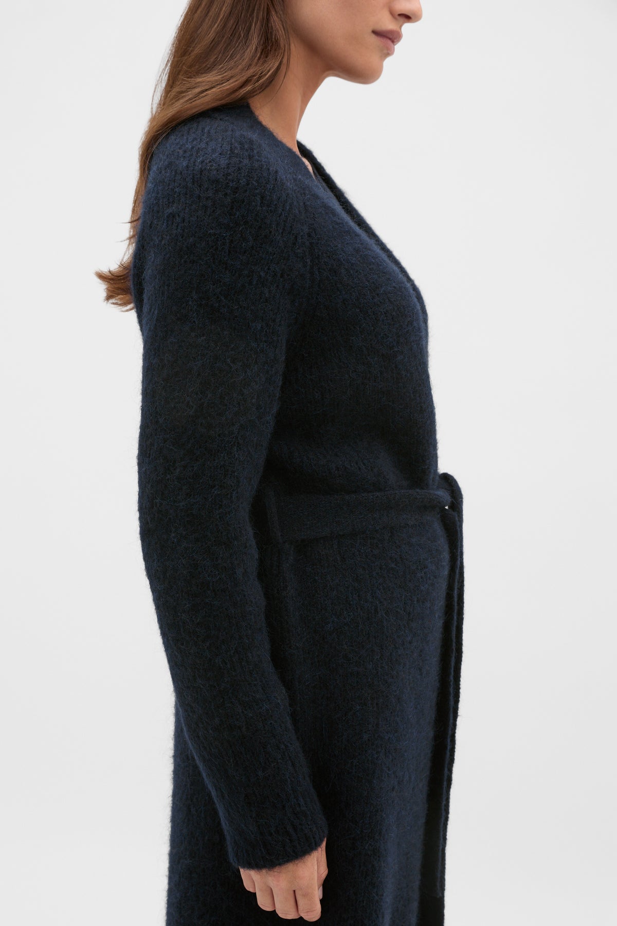 Luxe Fluffy Long Cardigan