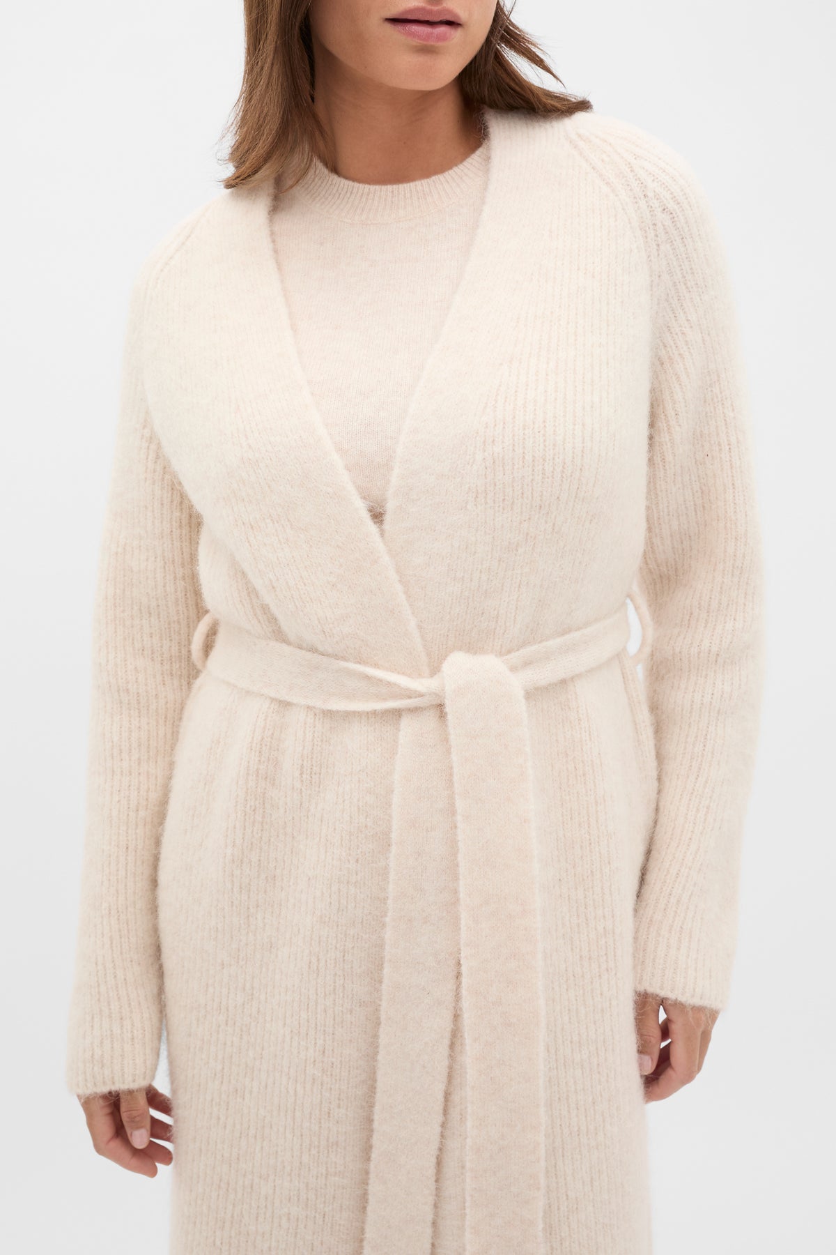 Luxe Fluffy Long Cardigan