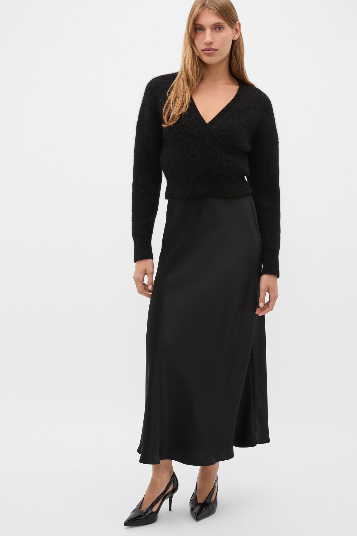 Wrap Front Knit