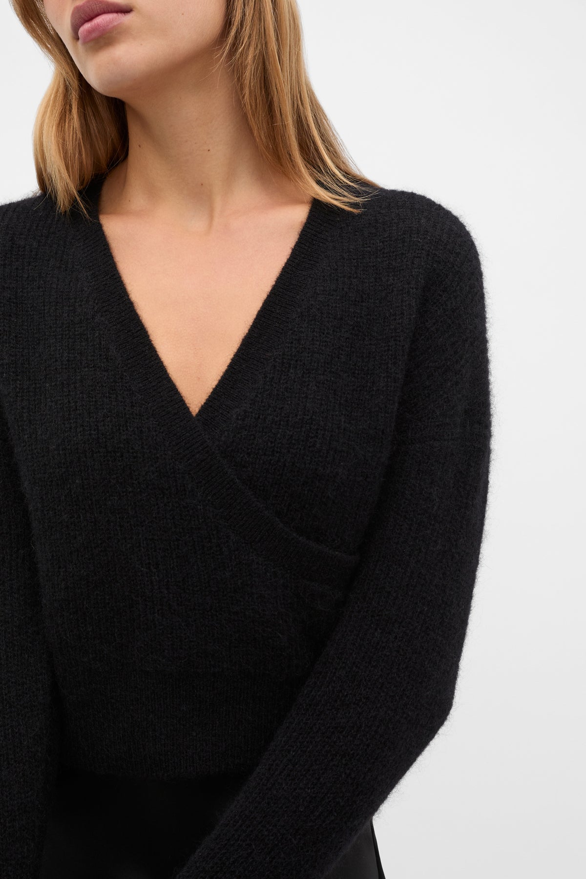 Wrap Front Knit