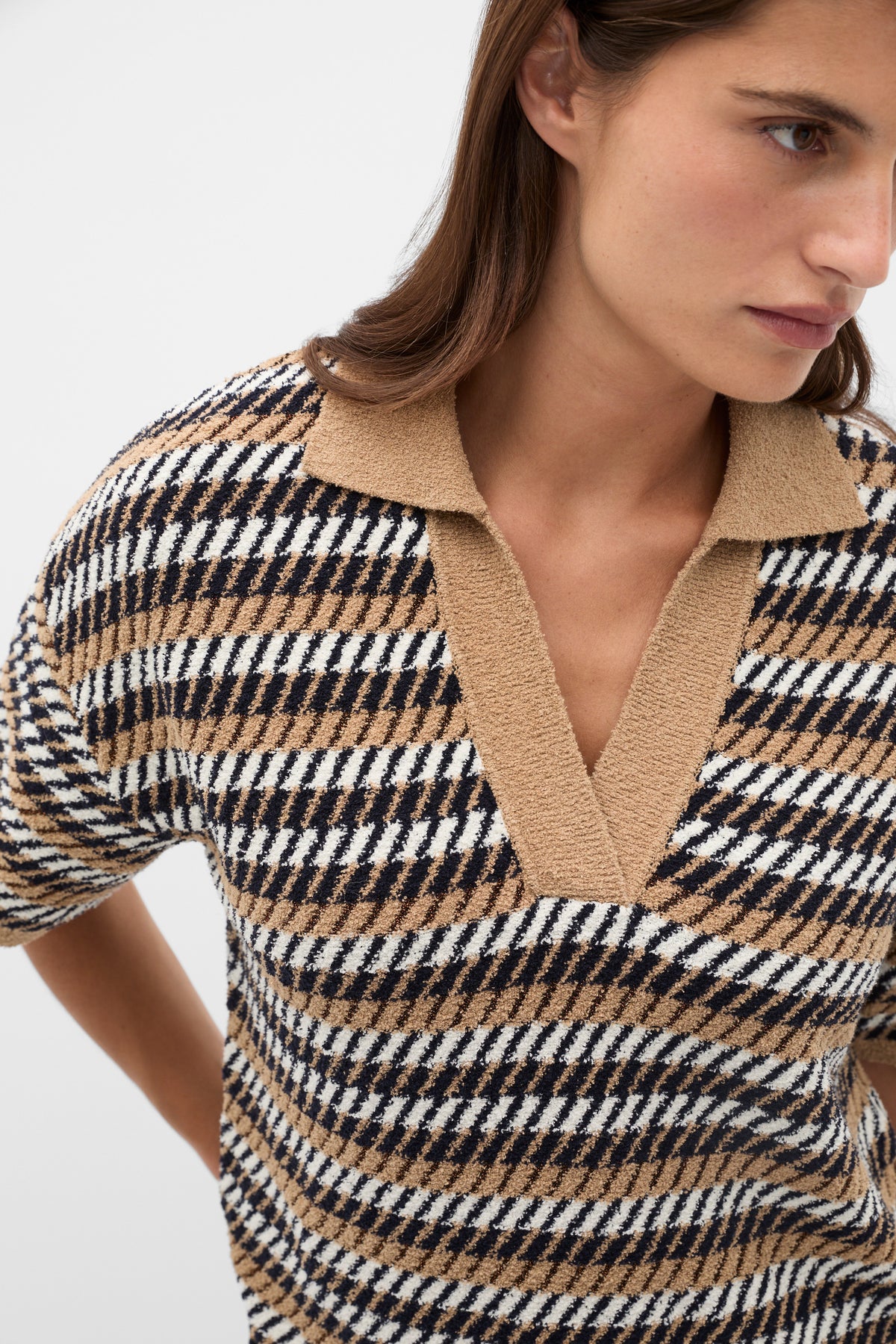 Textured Lurex Knit