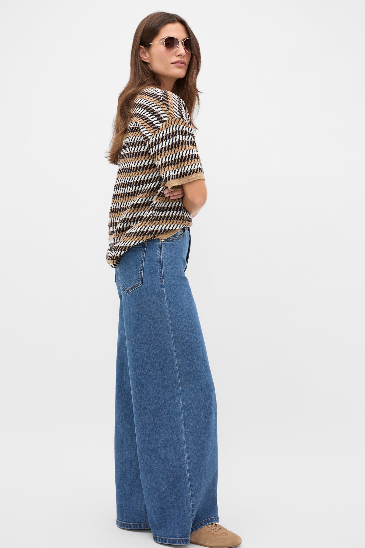 Textured Lurex Knit
