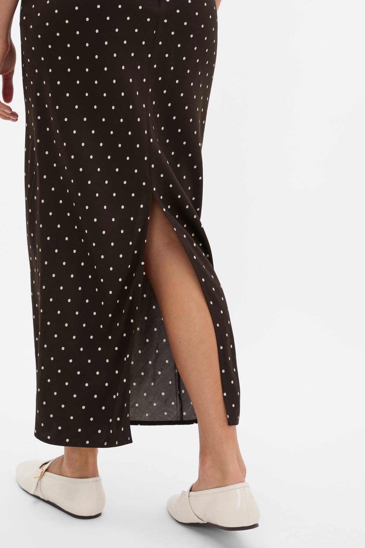 Spot Print Dress