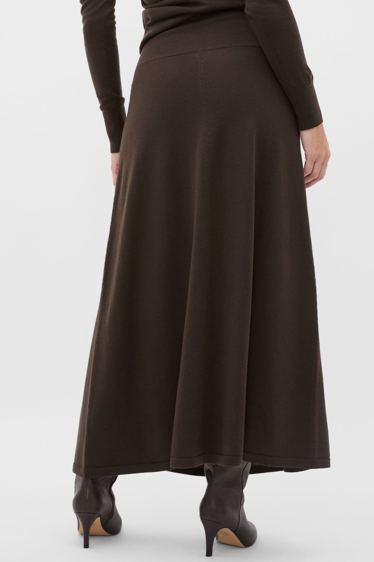 Drapey Knit Skirt