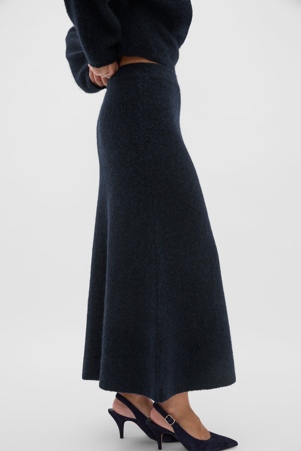 Luxe Fluffy Knit Skirt