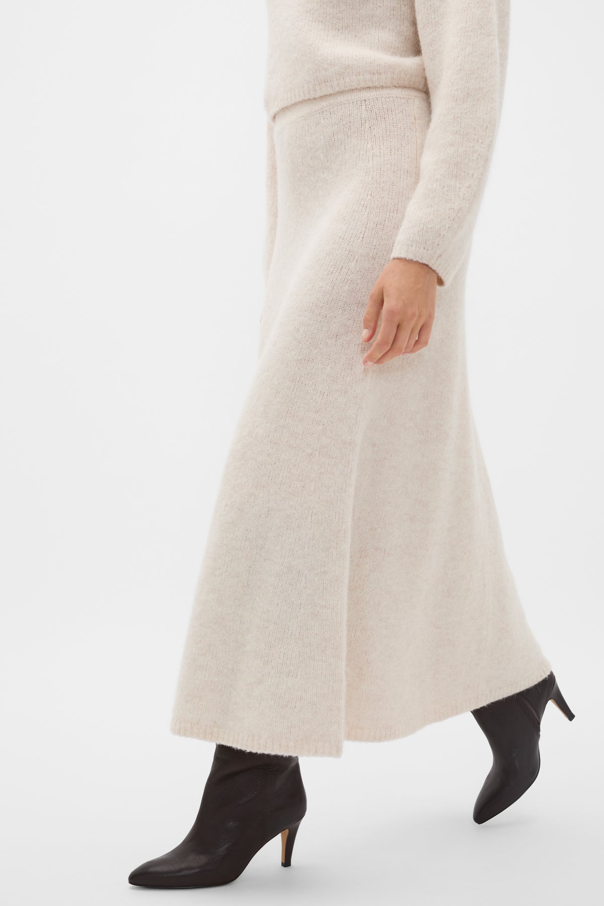 Luxe Fluffy Knit Skirt