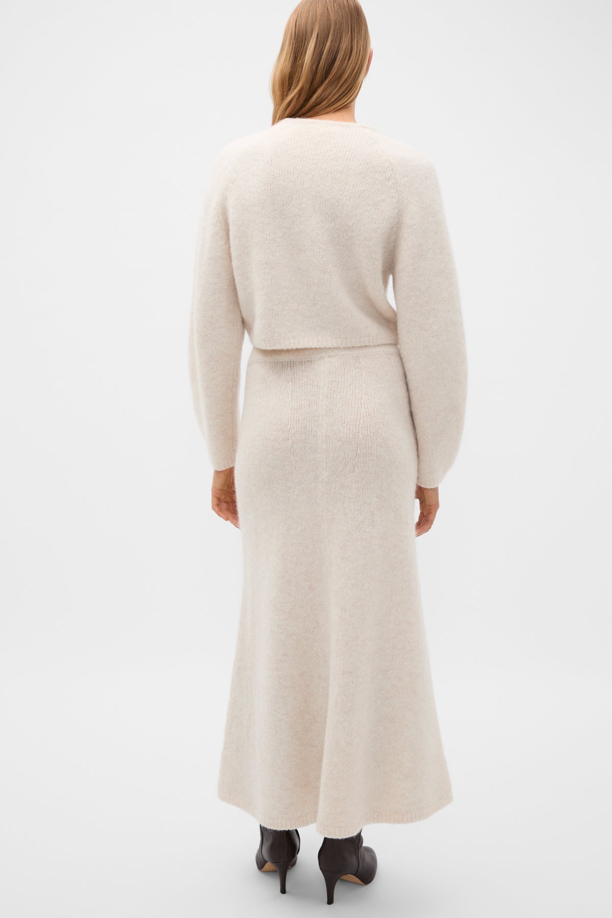 Luxe Fluffy Knit Skirt