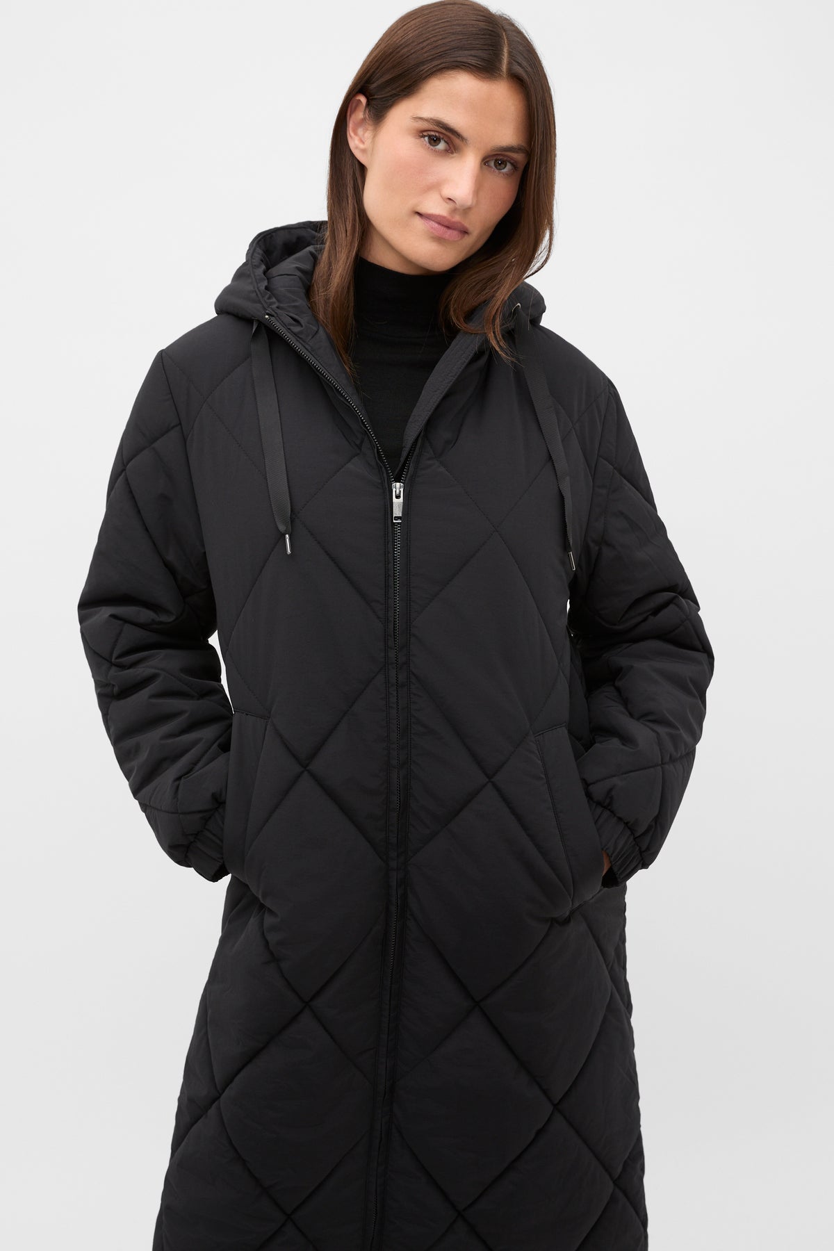 Longline Puffer Coat