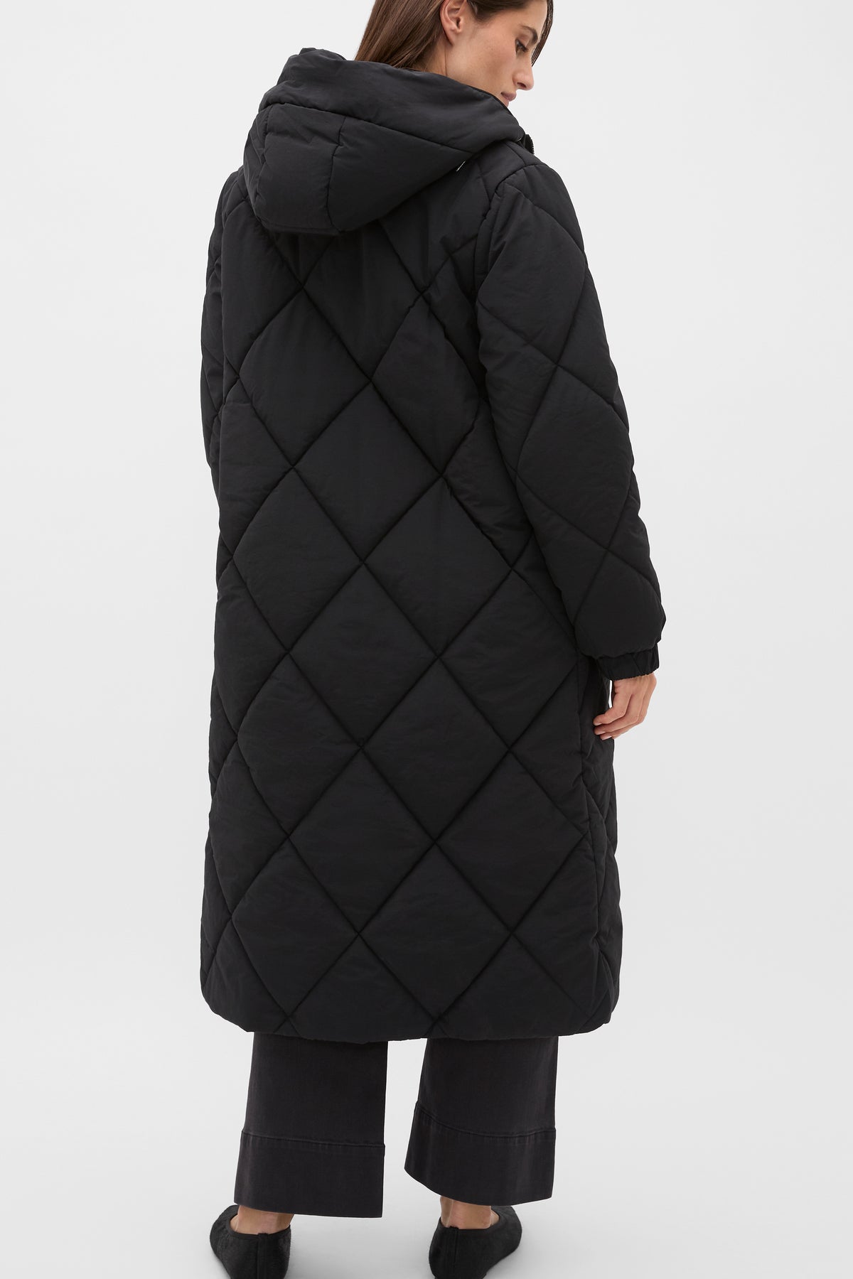 Longline Puffer Coat
