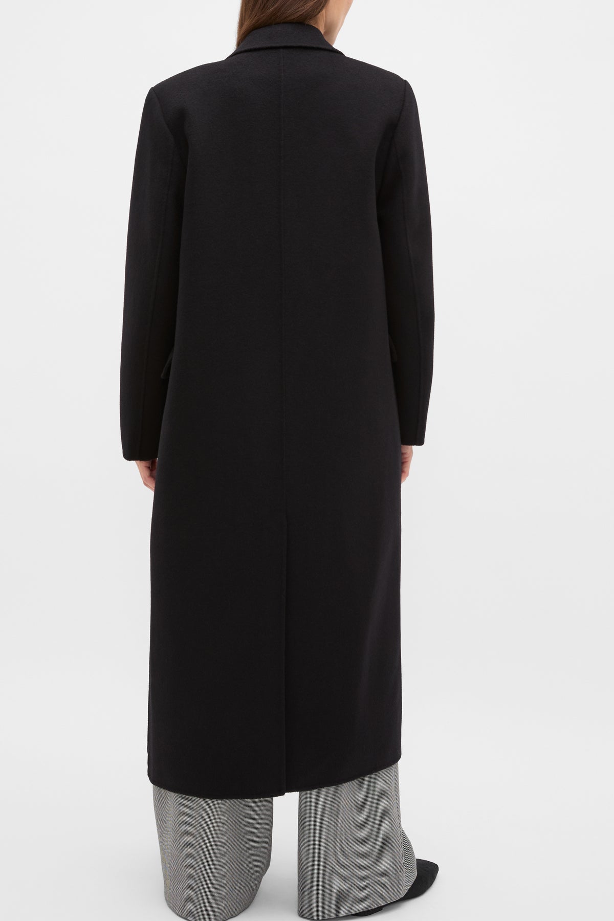 Wool Blend Classic Coat