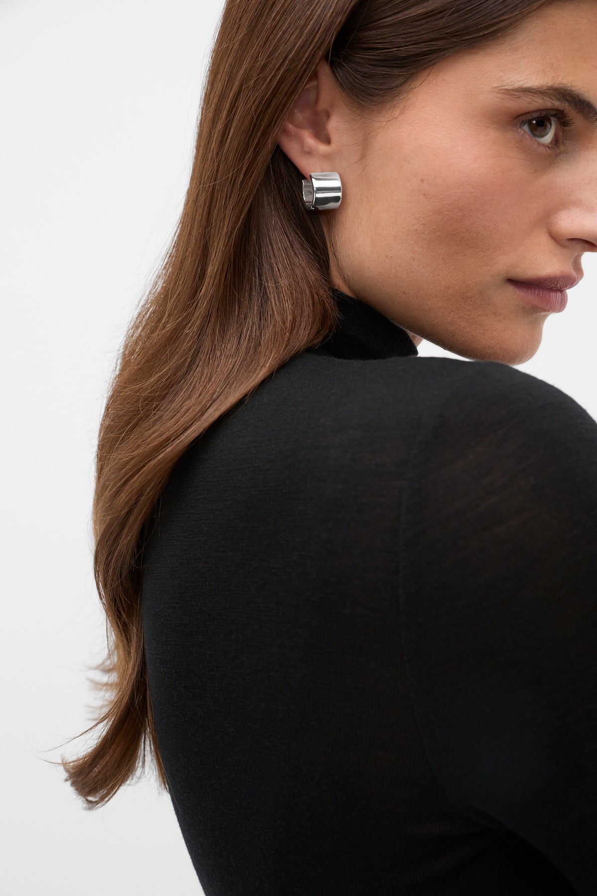 Square Hoop Earring