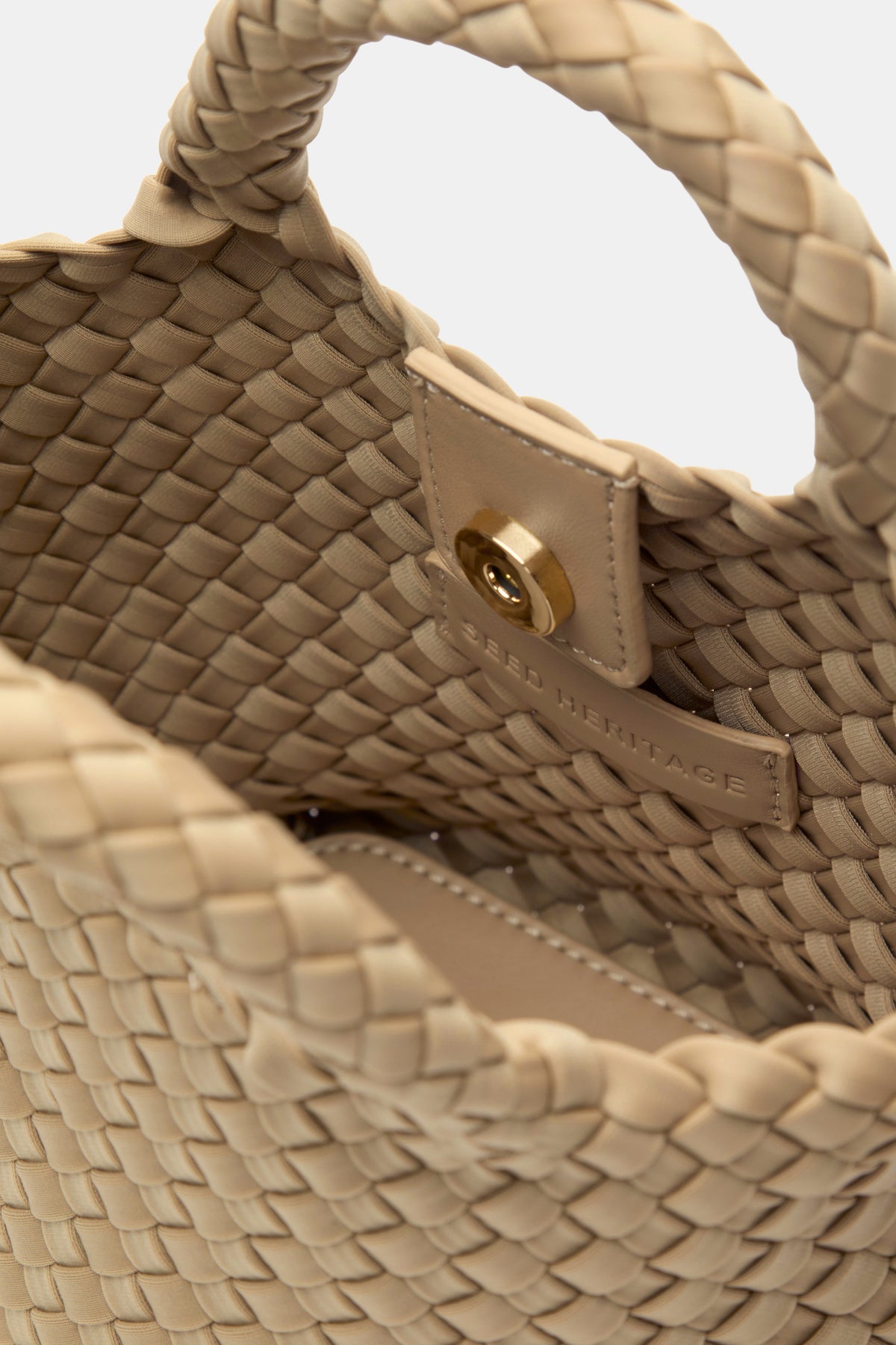 Woven Textured Crossbody Bag