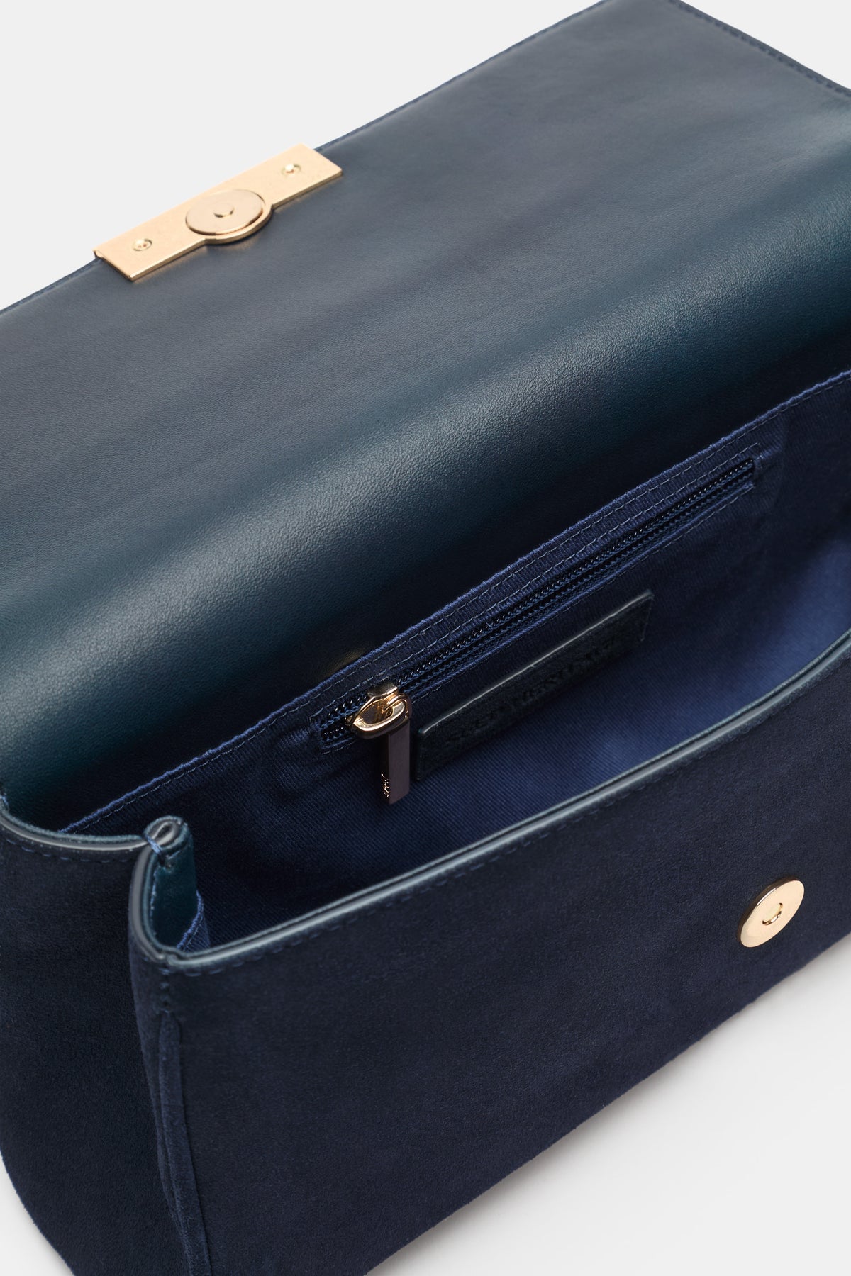 Suede Clutch