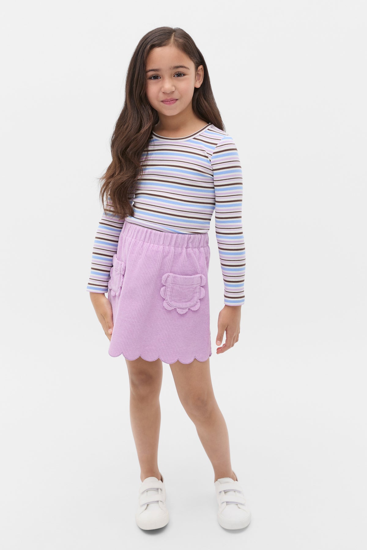 Stripe Rib Tee