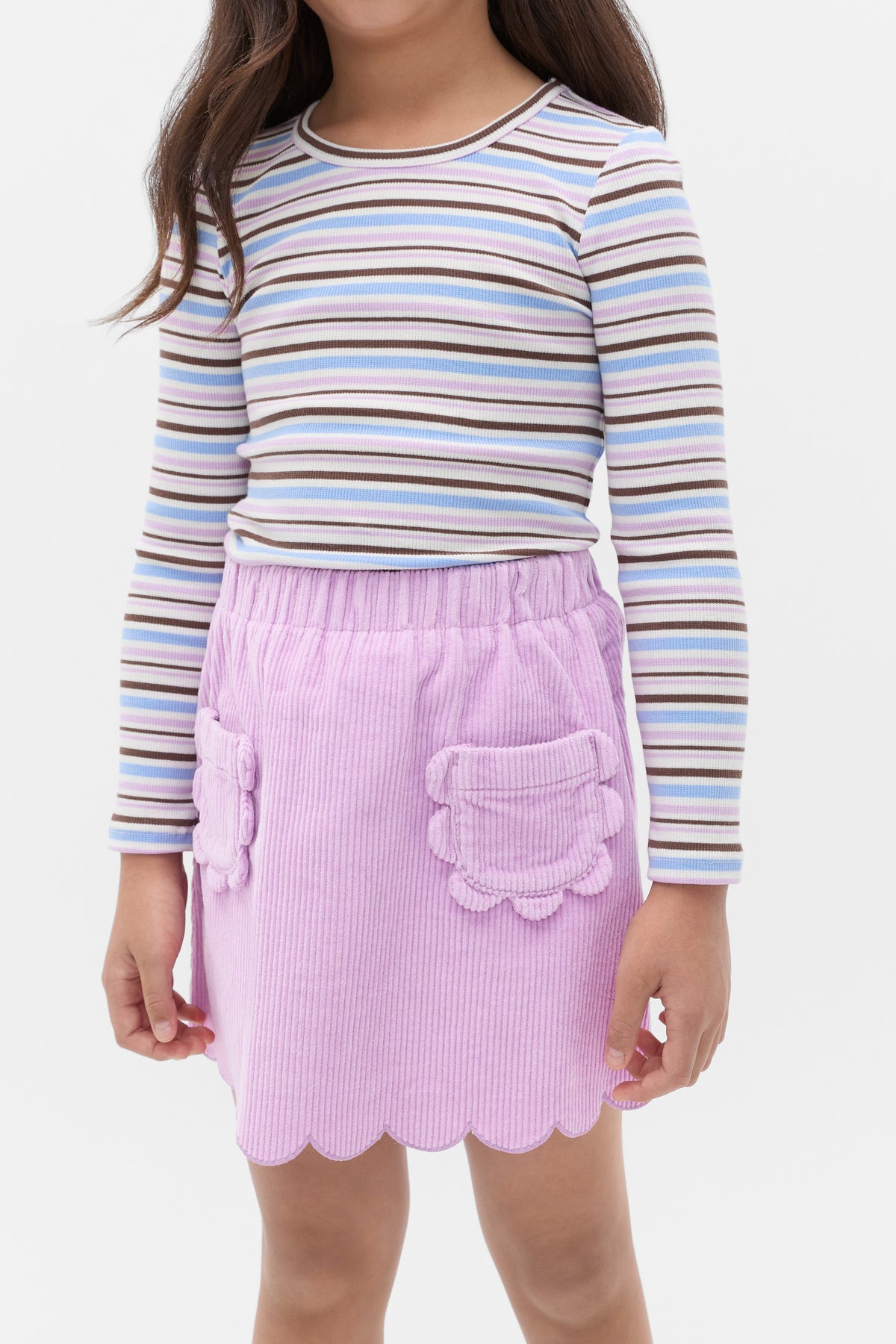 Stripe Rib Tee