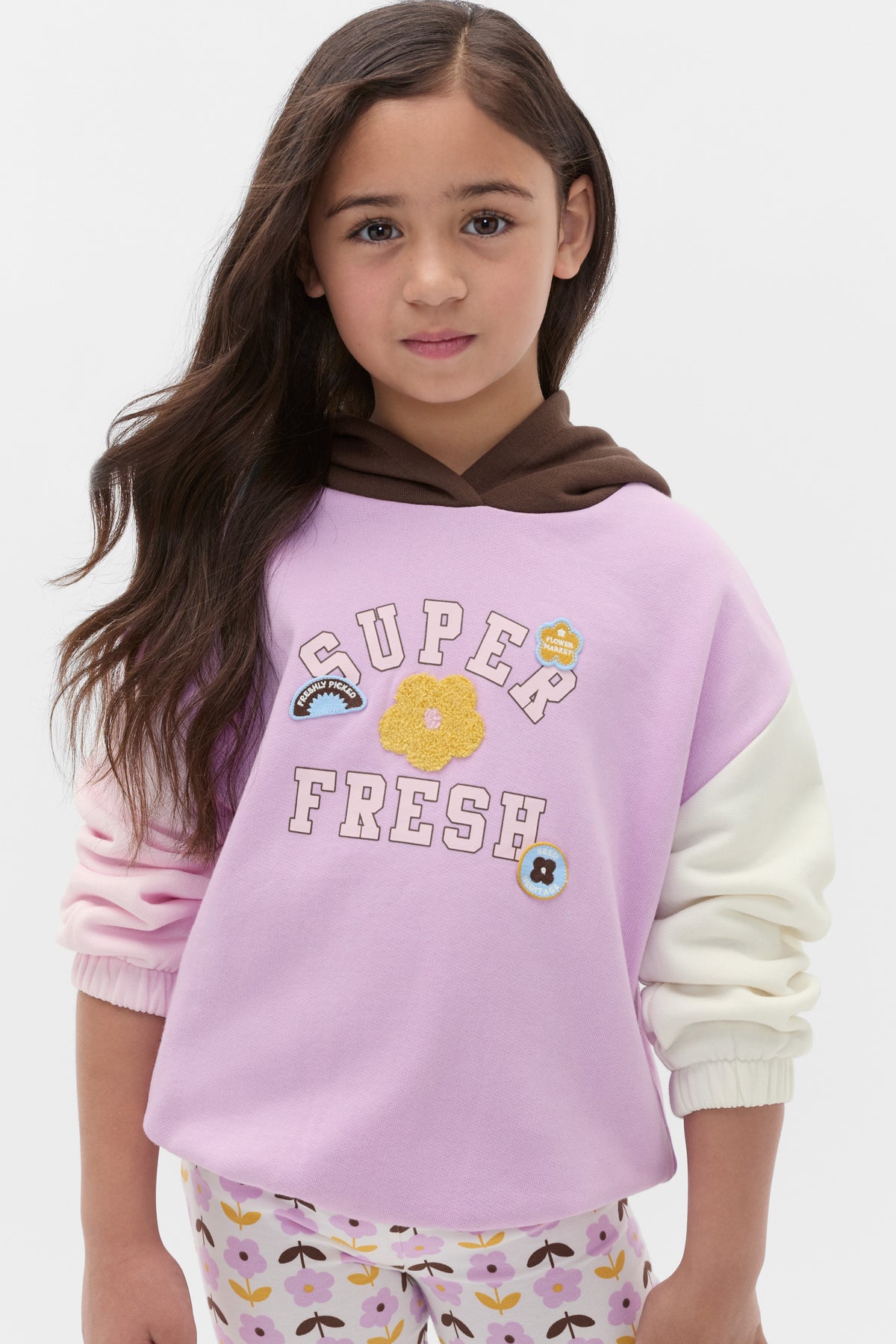 Colour Block Hoodie