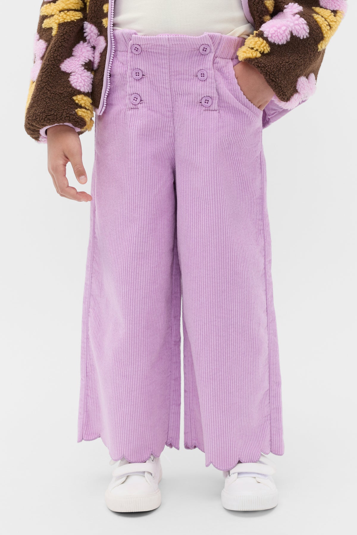 Scallop Cord Pant