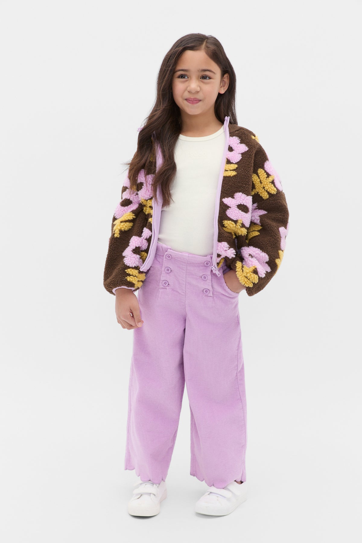 Scallop Cord Pant