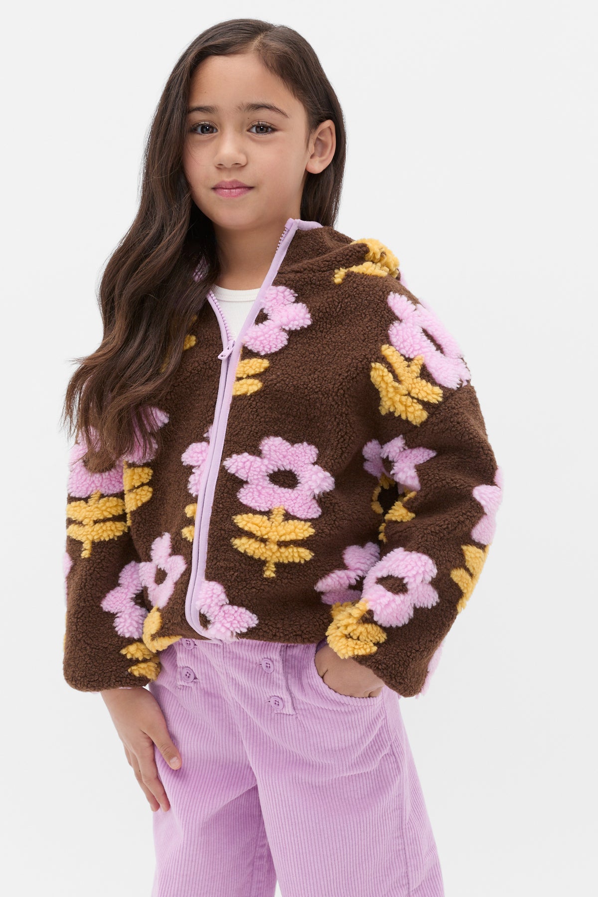 Floral Teddy Jacket