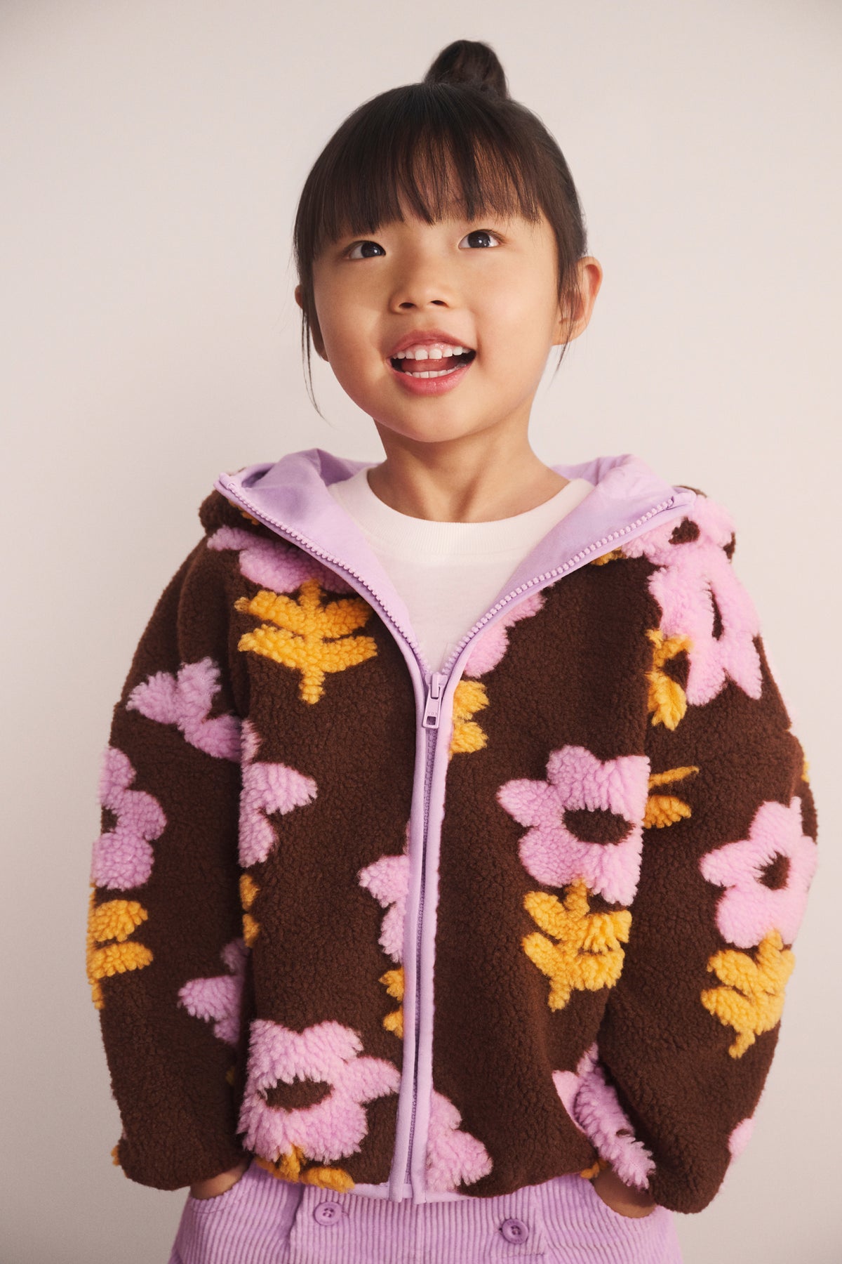 Floral Teddy Jacket