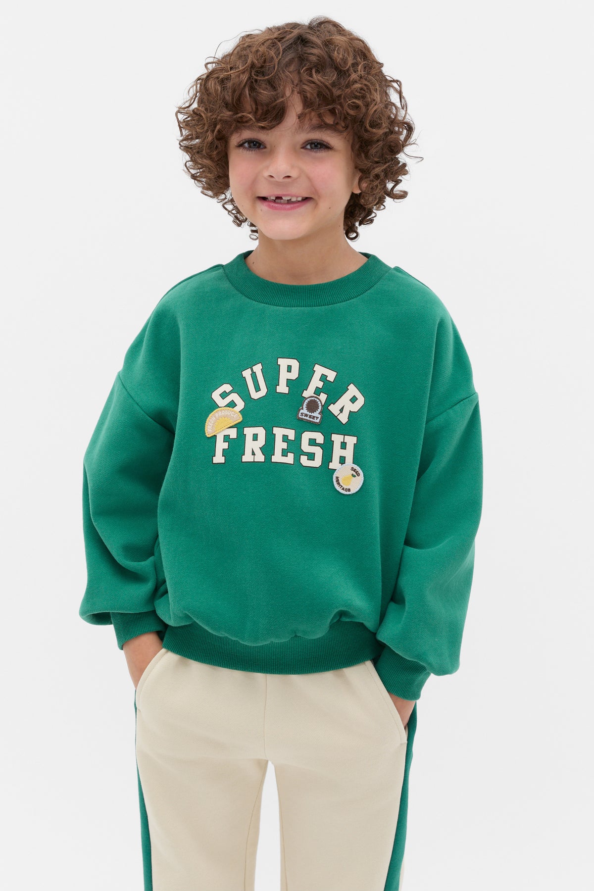 Fresh Sticker Sweat