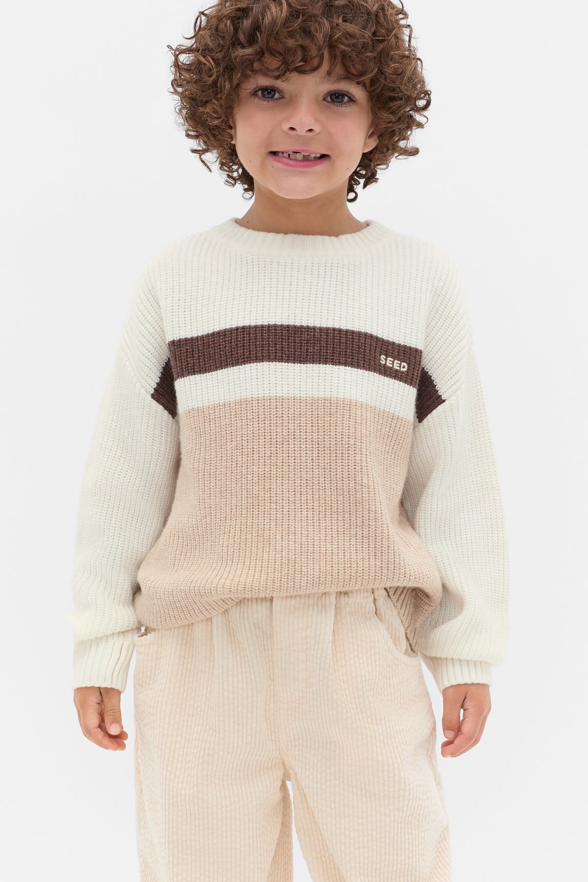 Colourblock Knit