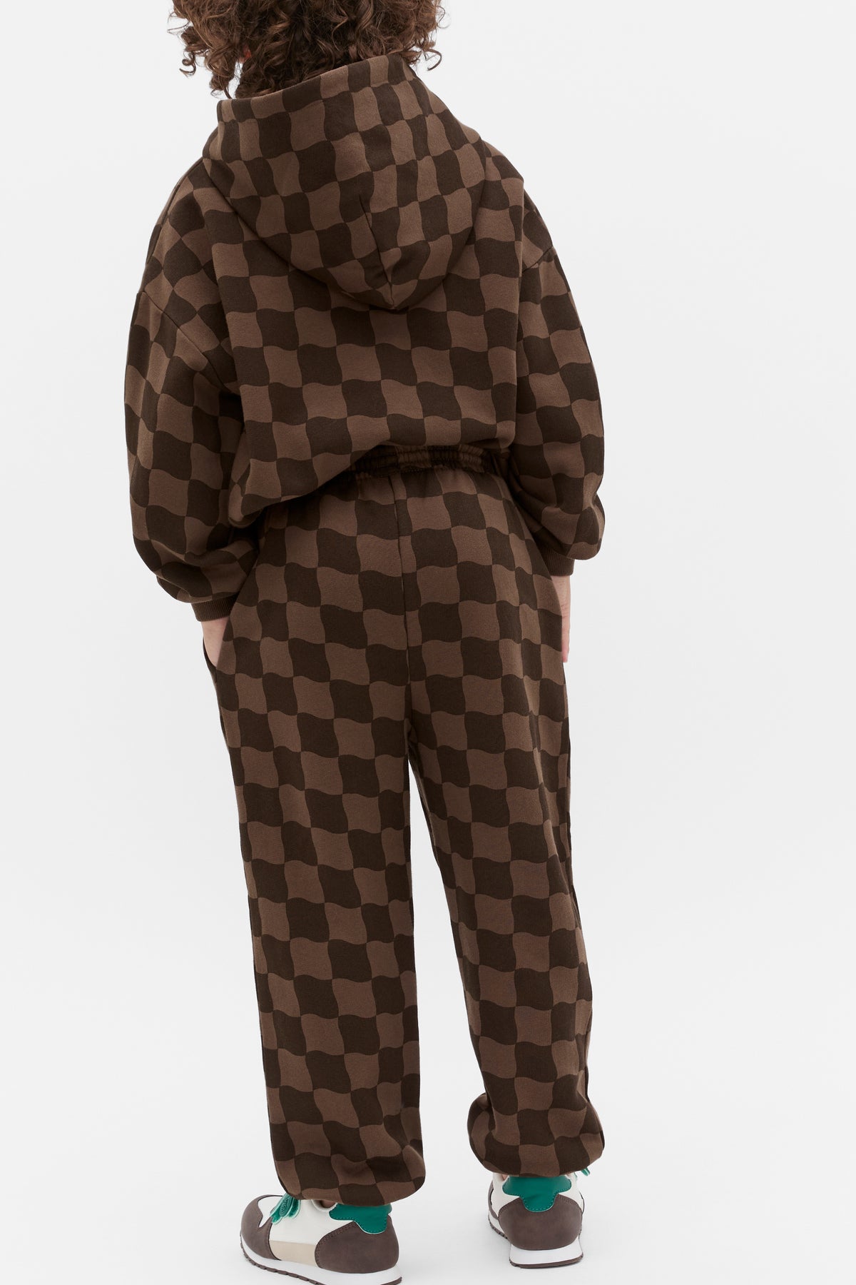 Check Track Pant