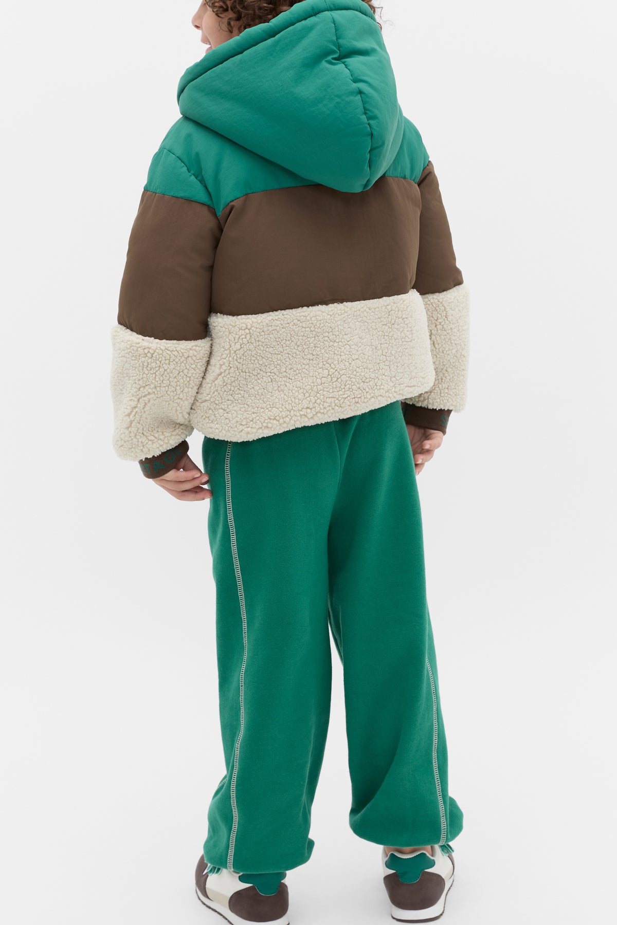 Colourblock Puffer Jacket