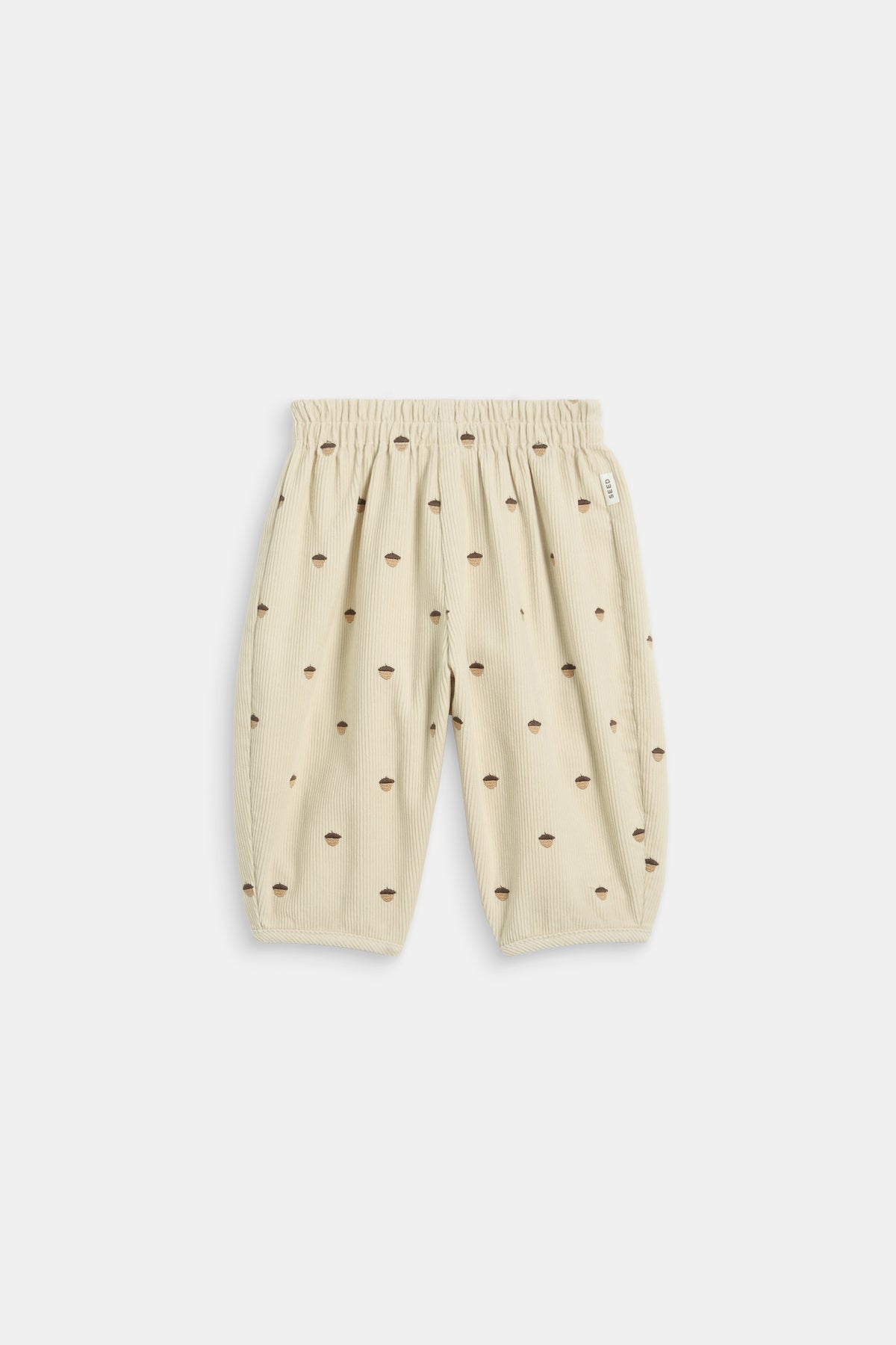 Embroidered Cord Pant