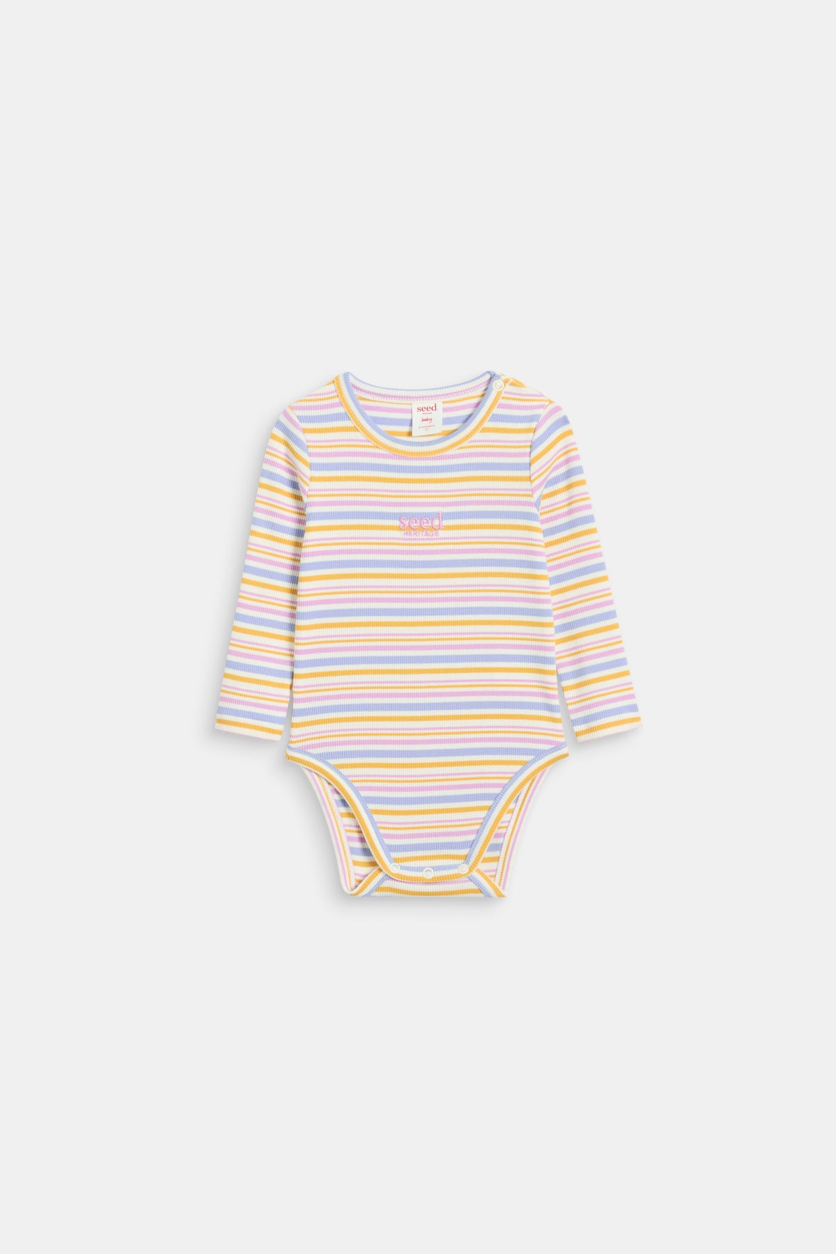 Stripe Rib Bodysuit