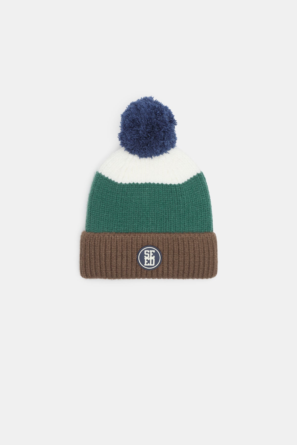 Mini Rib Colourblock Beanie