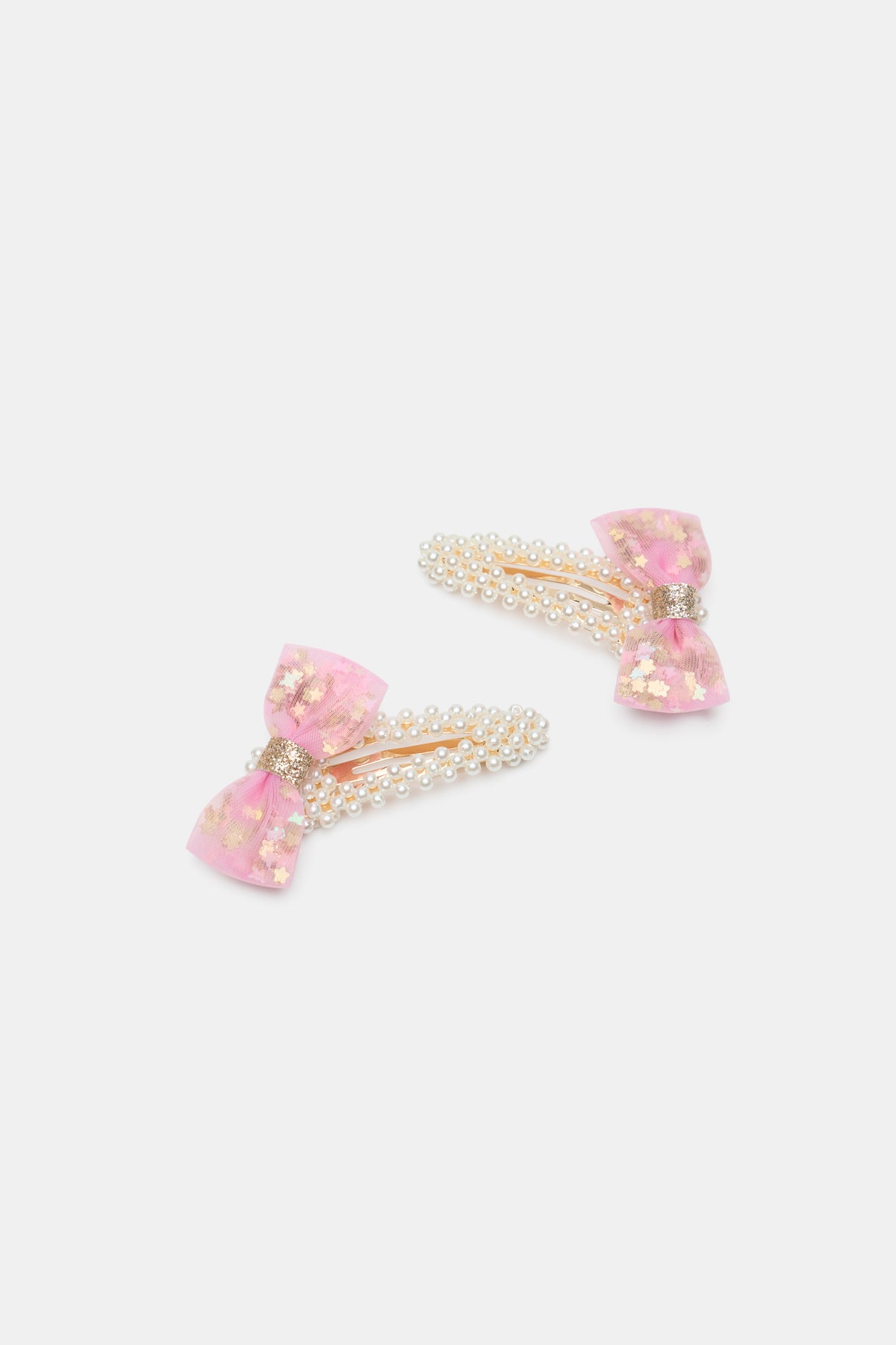 Pearl Shaker Bow Snaps