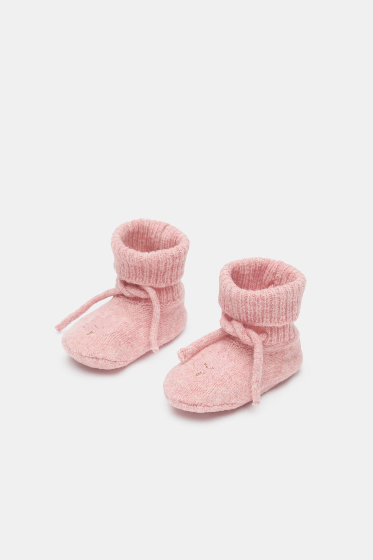 Leaf Knit Bootie