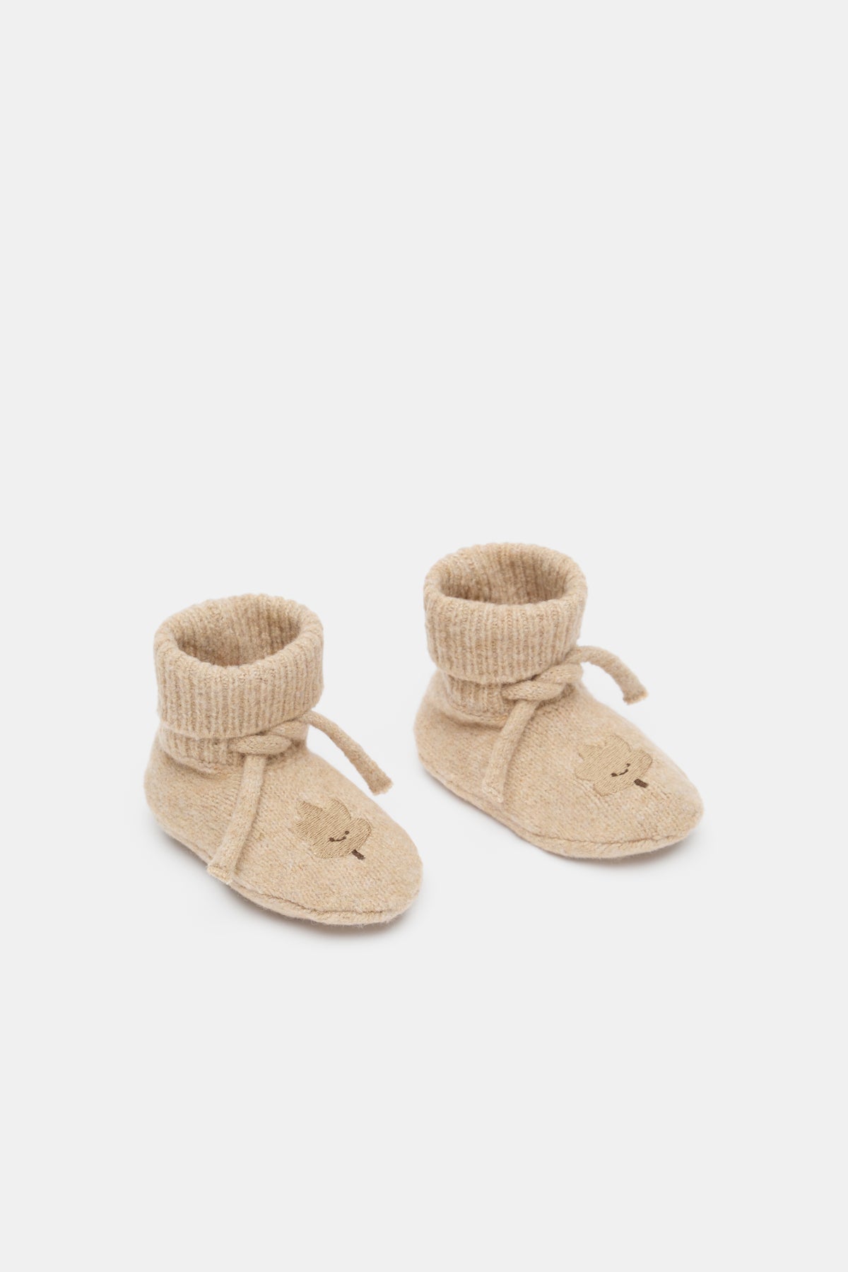 Leaf Knit Bootie