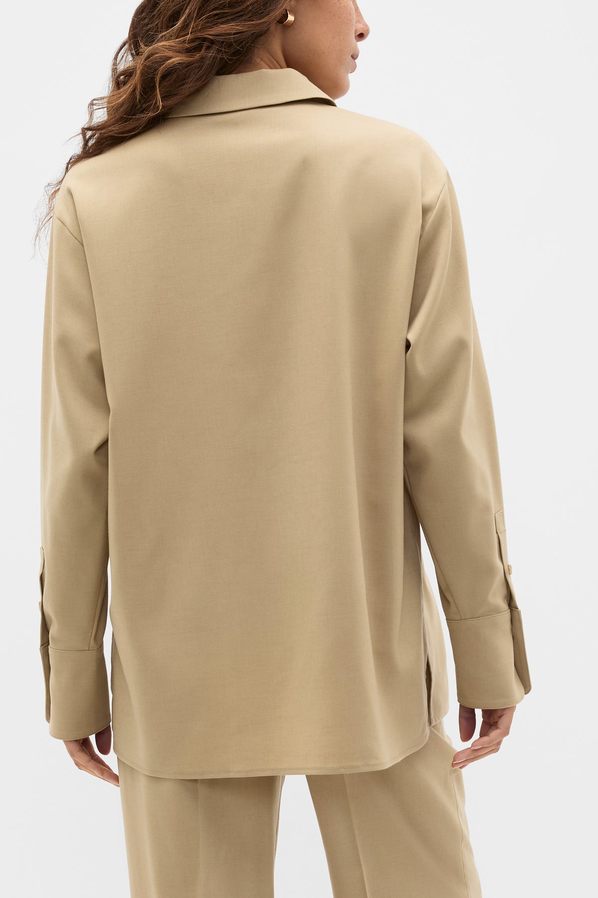 Soft Suiting Zip Popover