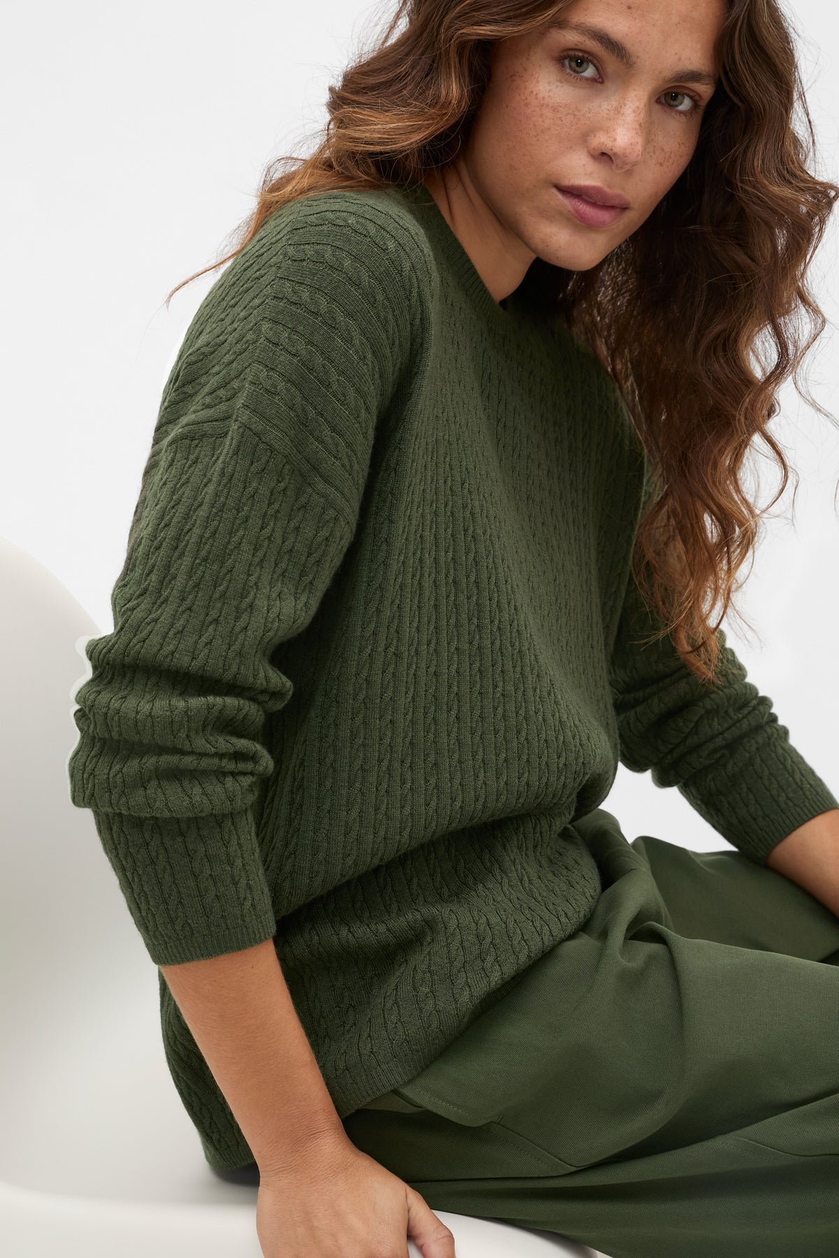 Australian Merino Mini Cable Knit