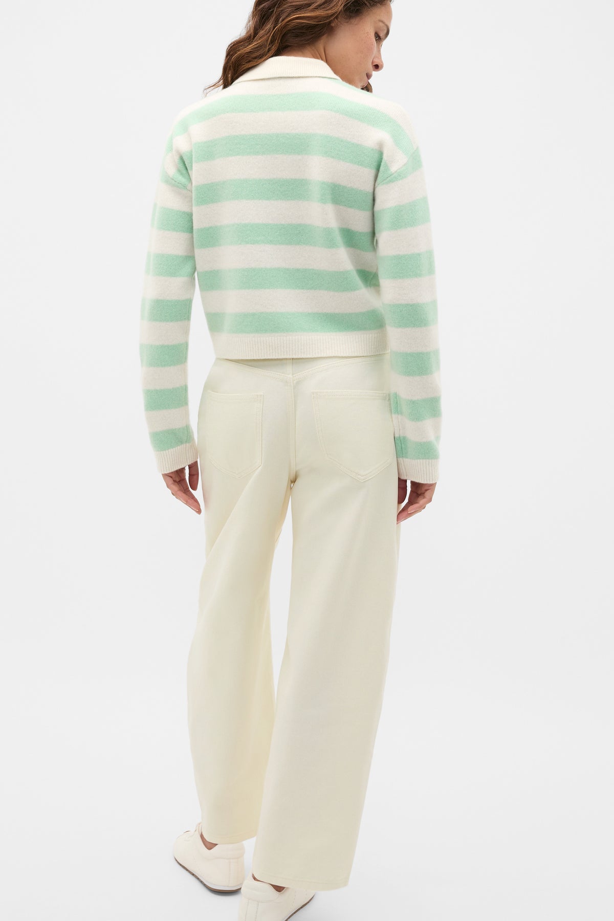 Brushed Merino Boxy Polo