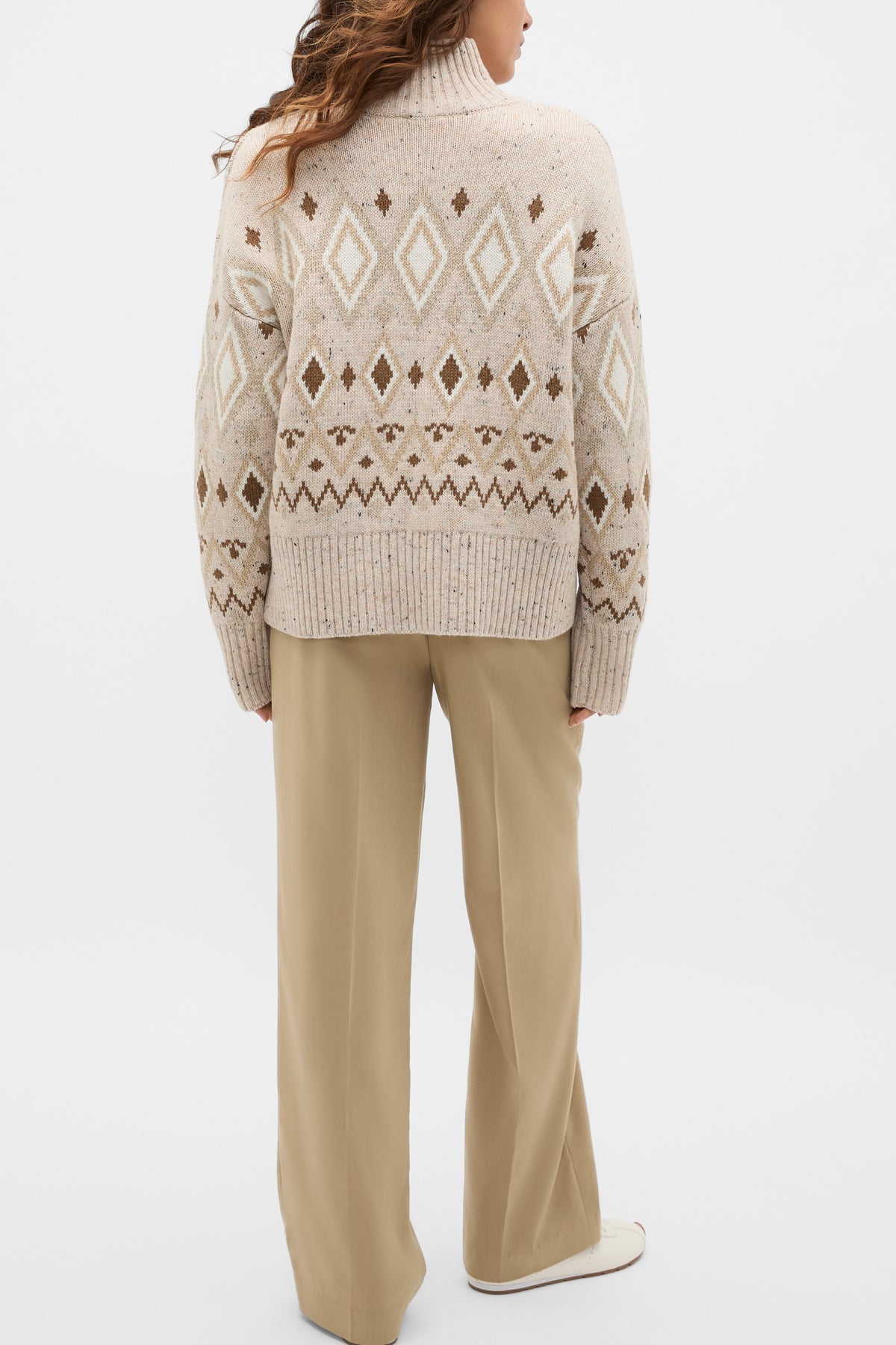 Fair Isle Slouch Knit