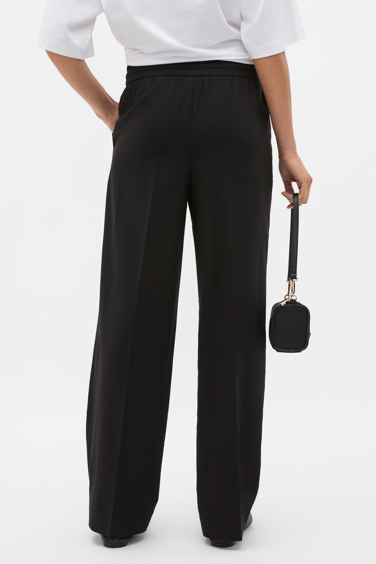 Elasticated Tie Front Pant