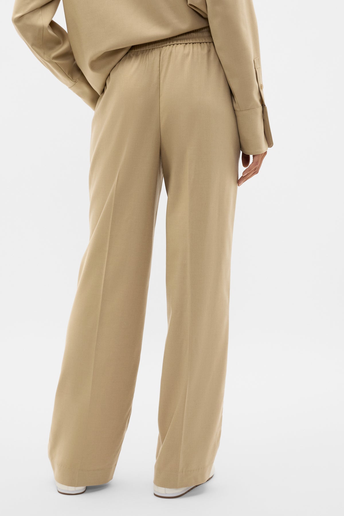 Elasticated Tie Front Pant