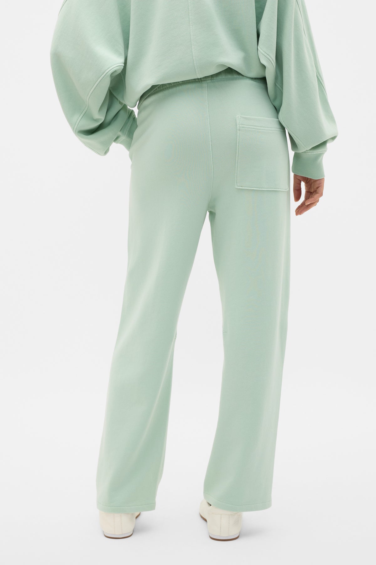 Terry Barrel Leg Trackpant