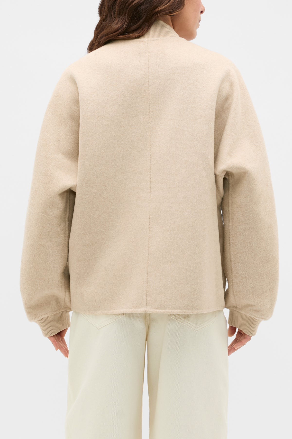 Relaxed Bomber Jacket