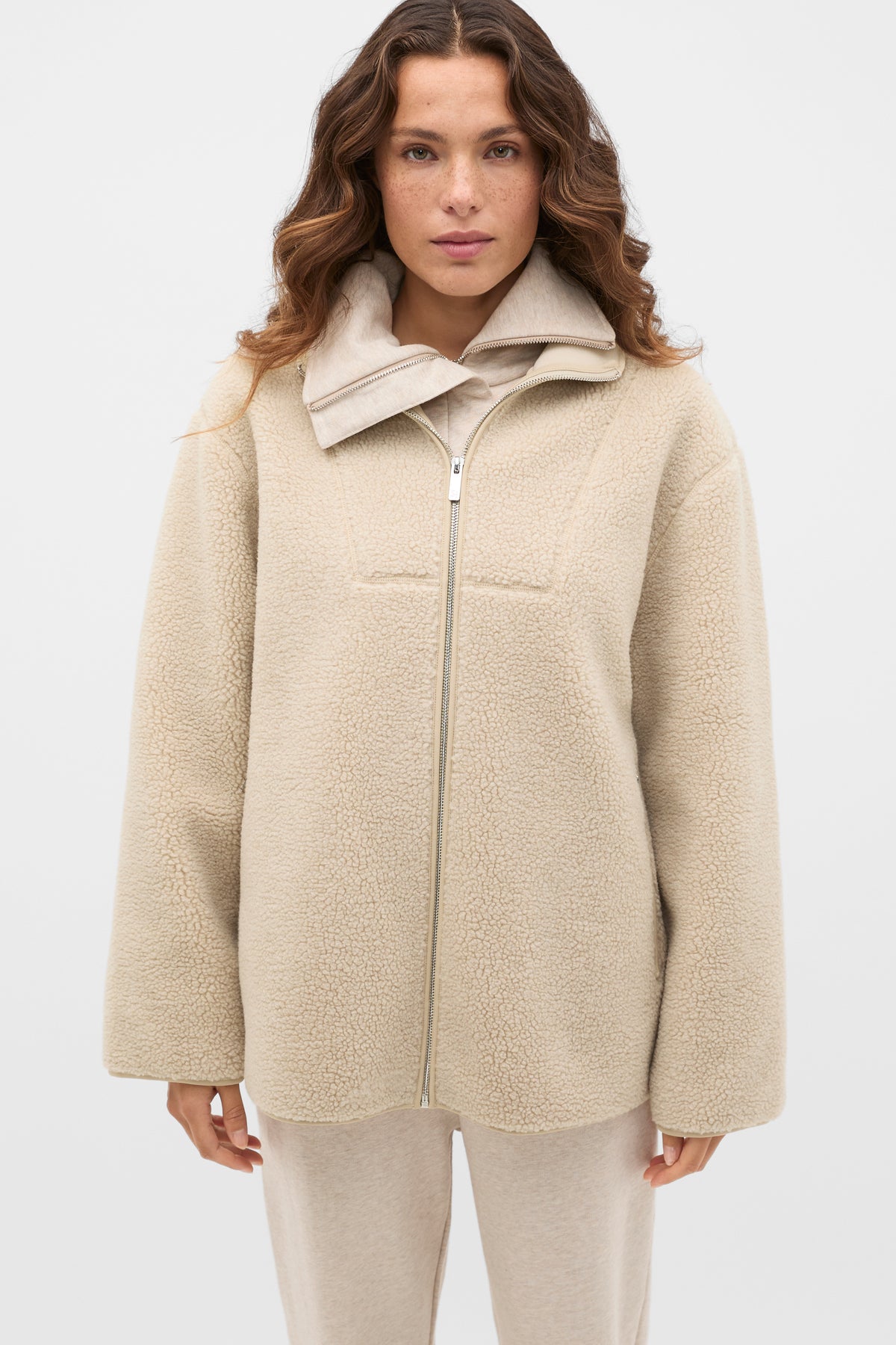 Fleece Zip Through Jacket