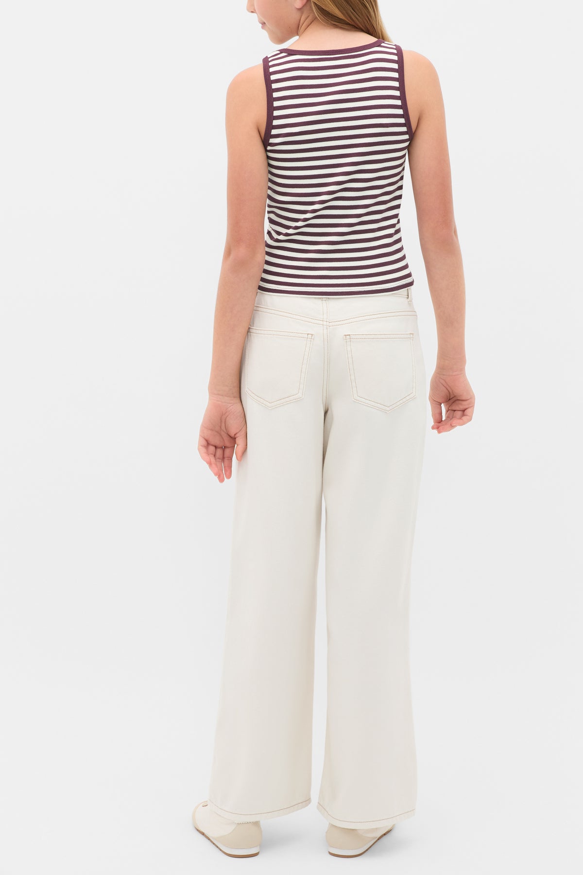 Striped Logo Tank